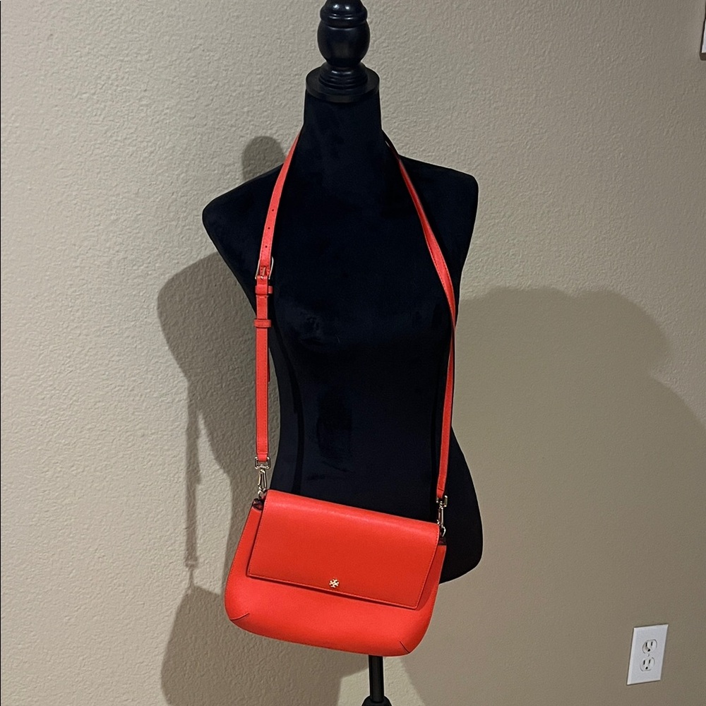Tory Burch Vibrant Red Crossbody Bag